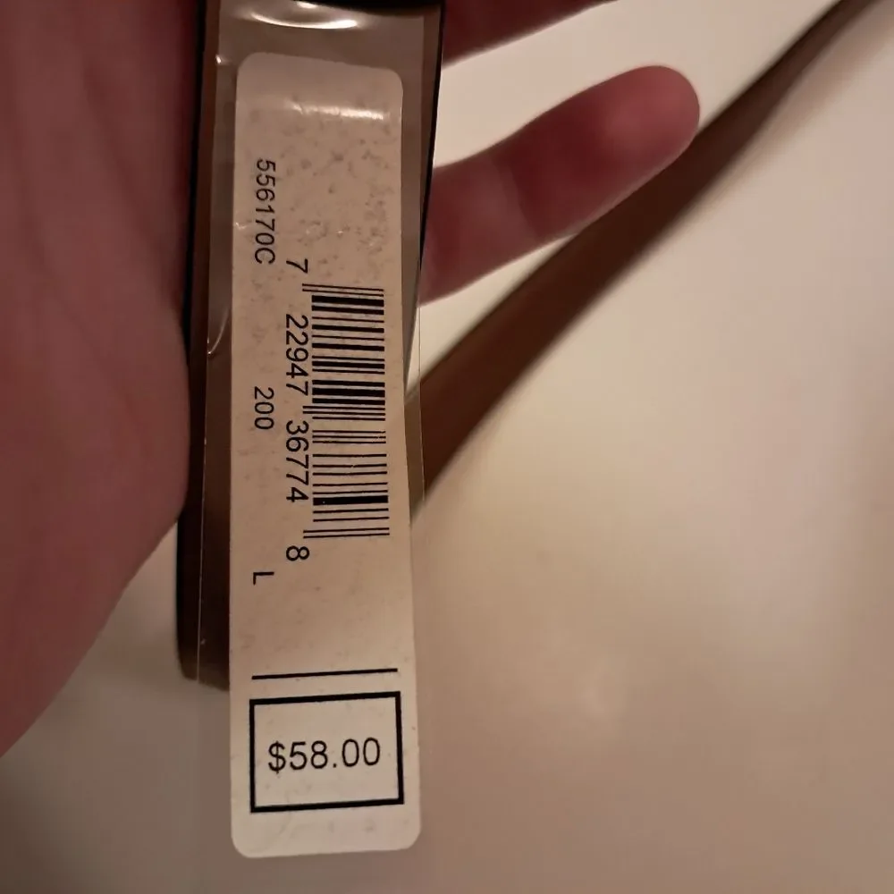 *Final Price* Michael Michael Kors Belt Women's Large L Leather Classic NEW - Picture 3 of 9